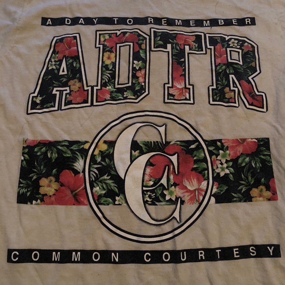 A Day To Remember Band Tee